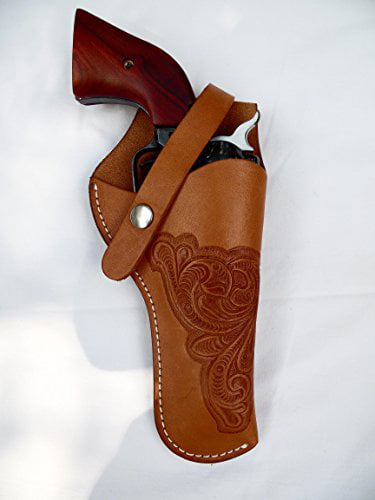 Leather Holster and Gun BRAND NEW Leather TAN Holster and Cap Gun 70021 