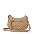 thumbnail image 1 of Bolsa Crossbody Acolchada Tassel Decorativo color Camel Lucentzza 5BLZO22639, 1 of 6