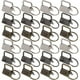 thumbnail image 1 of 150 piezas de herrajes para llaveros con aros, juego de herrajes para bolsos, pulseras, cintas de tela, relieves y otras manualidades de 25 mm, 1 of 8