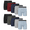 Assorted; Black, Grey, LT Blue, Green, Red, variant on Hanes Men's Value Pack Assorted Boxer Briefs