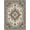 Black And Cream, Pattern 2, variant on ODIKA Farmhouse Interlocking Arches Featuring Symmetrical Motif Design Pet Friendly & Kids Safe Play for Playroom, Bedroom, Reading Nook