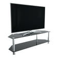 thumbnail image 7 of AVF Transitional Steel and Glass TV Stand for up to 65" TVs in Black/Chrome, 7 of 7