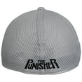 thumbnail image 3 of Punisher 819320-small-medium Skull Symbol Shadow Tech New Era 39Thirty Fitted Hat, Gray - Small & Medium, 3 of 4