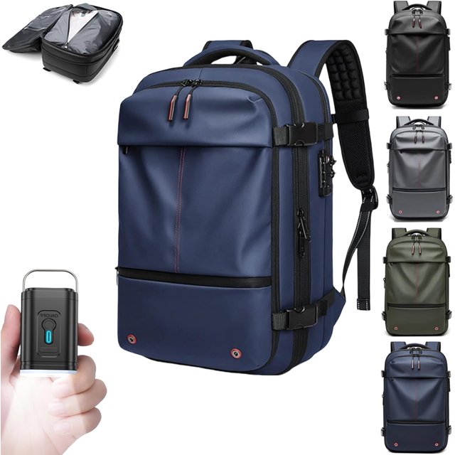 Spacevac Sac à Dos Pro, Sac à Dos de Rangement Portable Scellé sous Vide, Sac de Compression sous Vide de Voyage Léger 60 L