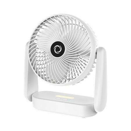

Ranliy Usb Vertical Hanging Portable High Wind Lighting Fan Silent and Light Supplementing Three in One Electric Fan