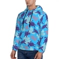 thumbnail image 2 of Bingfone Ornamental Turtles Men'S Drawstring Hoodie Long Sleeve Pocket Sweatshirts-X-Large, 2 of 9