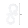thumbnail image 7 of Gutter/Shingle Christmas Light Hooks, Clear, 40 Count, by Holiday Time, 7 of 7