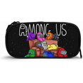 thumbnail image 2 of Veeki Anime Multifunction Pencil Case - Large Capacity Pencil Bag - 2 Compartments Storage Pouch With Zipper For Boy Girl School Supplies, 2 of 4