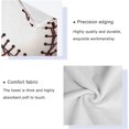 thumbnail image 4 of Baseball Red Stripe 3-Piece Towel Set,Soft Absorbent Quick Dry Bath Towels Sets,1 Bath Towel,1 Hand Towel,1 Washcloth,for Bathing Home Hotel Gym Spa Wash cloth, 4 of 7
