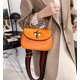 thumbnail image 2 of LHSHID Women Trendy Saddle Bag Special Retro Handle Bags Color Strap Shoulder Bag, 2 of 6