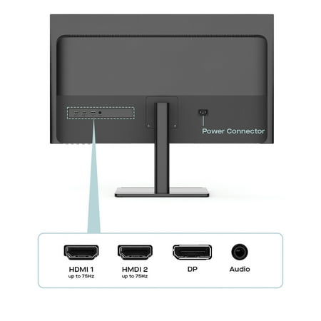 Mobile Pixels - 28-In. 4K UHD LCD Monitor - Black