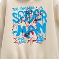 thumbnail image 2 of Marvel - Spider-Man Spray Paint Graffiti - Women's Oversized Fleece Hoodie Sweatshirt, 2 of 4