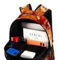 thumbnail image 4 of Lightweight Backpack Chinese God of Wealth School Bag Travel Laptop Daypack for Men Women Casual Rucksack, 4 of 6