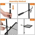 thumbnail image 5 of Adoolla Swivel Campfire Grill Grate, Over Fire Camp Grill with Carry Bag for Outdoor Open Flame Cooking, 5 of 7