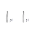 thumbnail image 4 of Vogacara Cortapelos Unisex para la cara y la nariz, recortadora recargable por USB, herramienta de eliminación de seguridad para el baño, salón Blanco Tipo 2 2piezas Vogacara CBP376588, 4 of 5