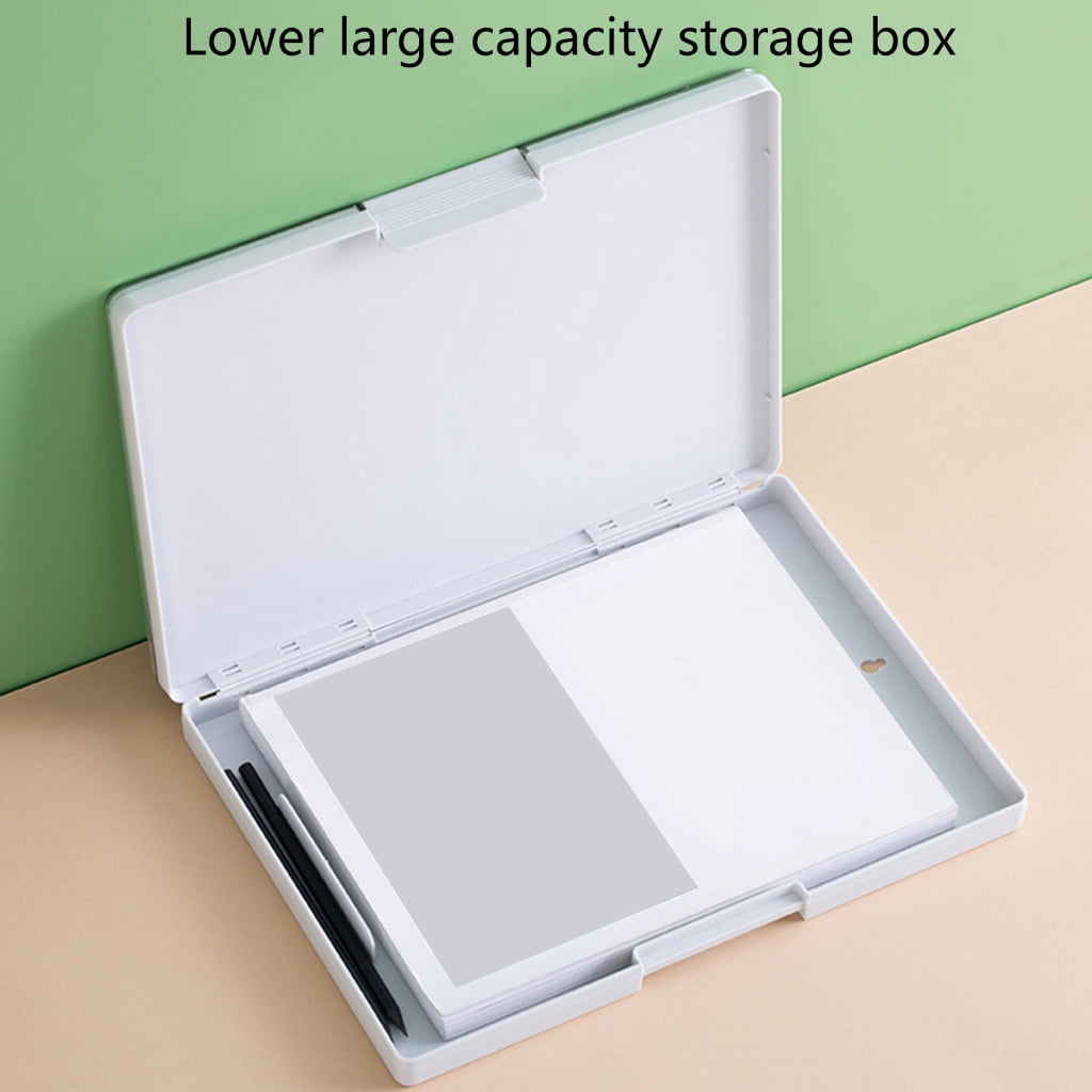 Plastic Storage A4 Clipboard with Low Profile Folder Clip Board Clipboard Folder