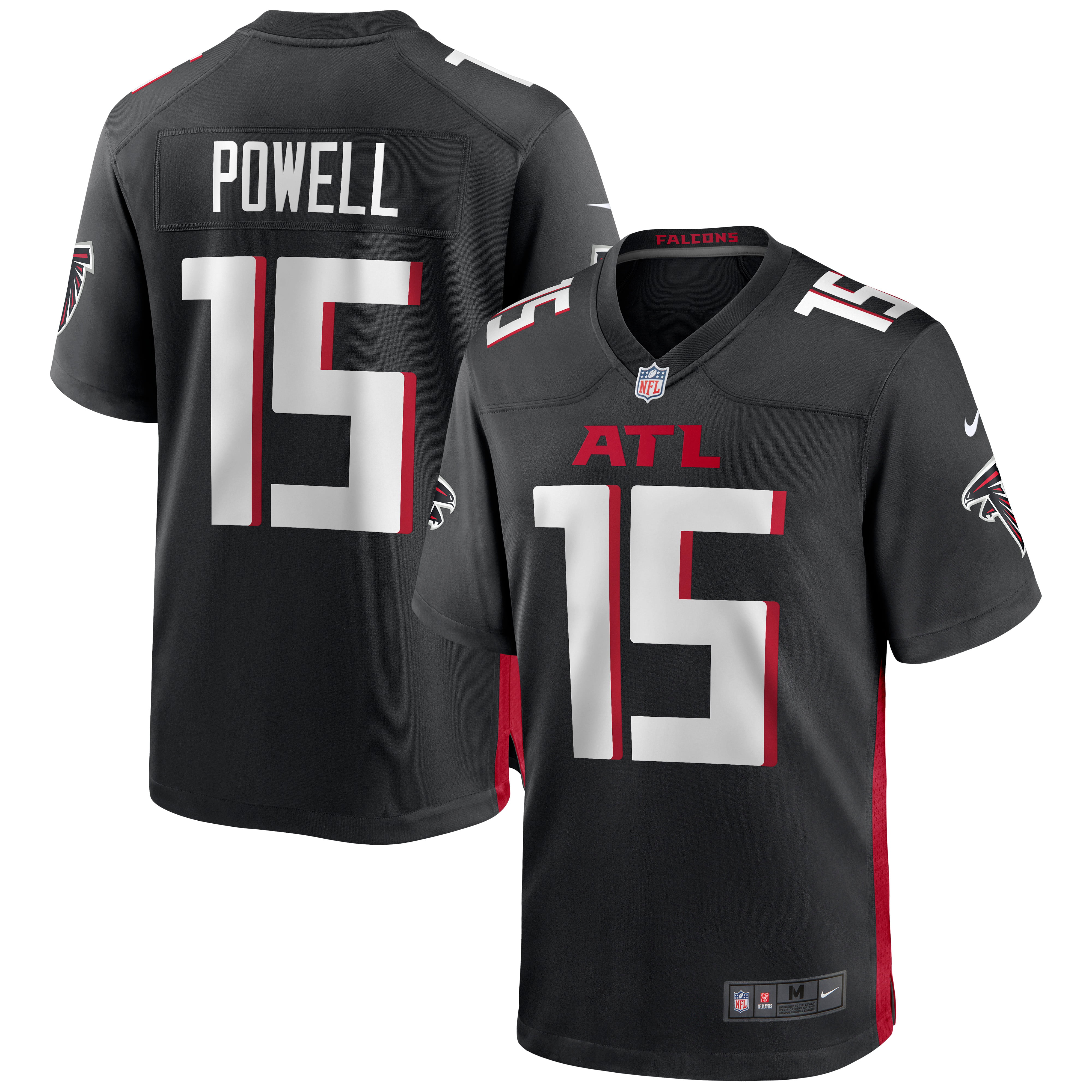 Brandon Powell Atlanta Falcons Nike Game Jersey - Black - Walmart.com - Walmart.com