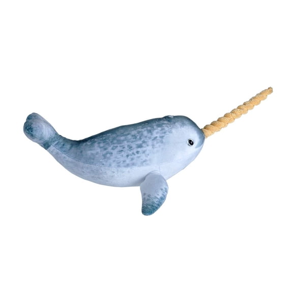 Peluche Wild Republic Narwhal Living Ocean de 12 cm para niños