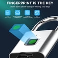 IP67 Waterproof Fingerprint Padlock Lock Smart Lock Door Keyless ...