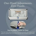 thumbnail image 4 of Foundations Stainless Steel with Poly Table Insert Horizontal Baby Changing Station, Recessed-Mount, 100SSC-R,, 4 of 7