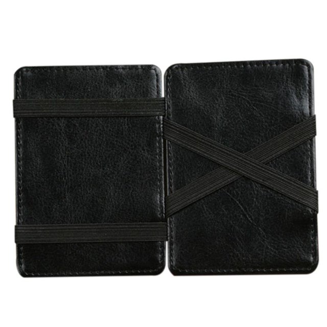 Worallymy Cartera unisex Magic Card Bag Wallet Mini Magic Money Clip Cartera corta Worallymy JD735811226
