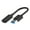 Black, variant on USB3.0 Male to USB C Female Converter Cable Durability for Fast Speed Data Transfer and Charging Type C Adapter Cord
