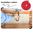 DINHEAROM Red Rubber Pipe Insulation for Home Improvement Superior ...