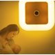thumbnail image 4 of Luz nocturna LED, enchufable [paquete de 6] Sensor súper inteligente de anochecer a amanecer, luces nocturnas adecuadas para dormitorio, baño, escaleras, cocina, pasillo, niños, adultos, luz nocturna compacta, blanco cálido Sailing Electrónica, 4 of 5