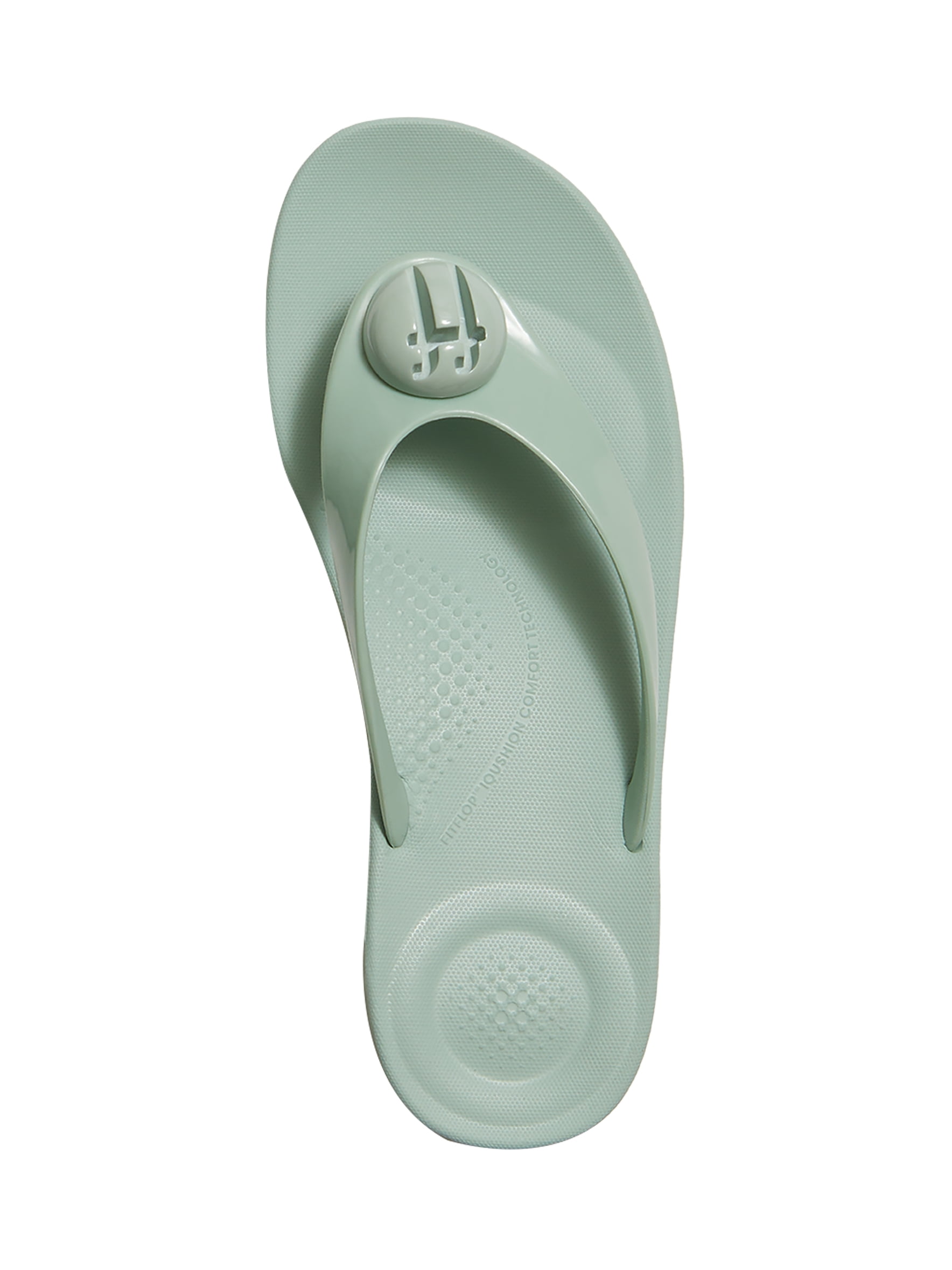Fitflop Women's Iqushion Glossy-Button Flip-Flops