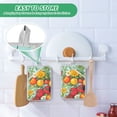 thumbnail image 4 of Yayeee Pot Holders Kitchen Heat Resistant with Pocket 7"x9.8" Cotton Oven Cooking Hot Pads, Vibrant Tomatoes, 4 of 7