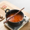 thumbnail image 2 of Long Wooden Chopsticks, 32cm Extra Long Cooking Chopsticks, Reusable Noodle, Cooking, Frying for Hot Pot,, 2 of 9
