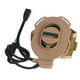 thumbnail image 4 of Auriculares de caza de un solo lado, micrófono para exteriores, reducción de ruido, auriculares de caza ajustables, micrófono, color arena Scienceny OD000726-02, 4 of 7