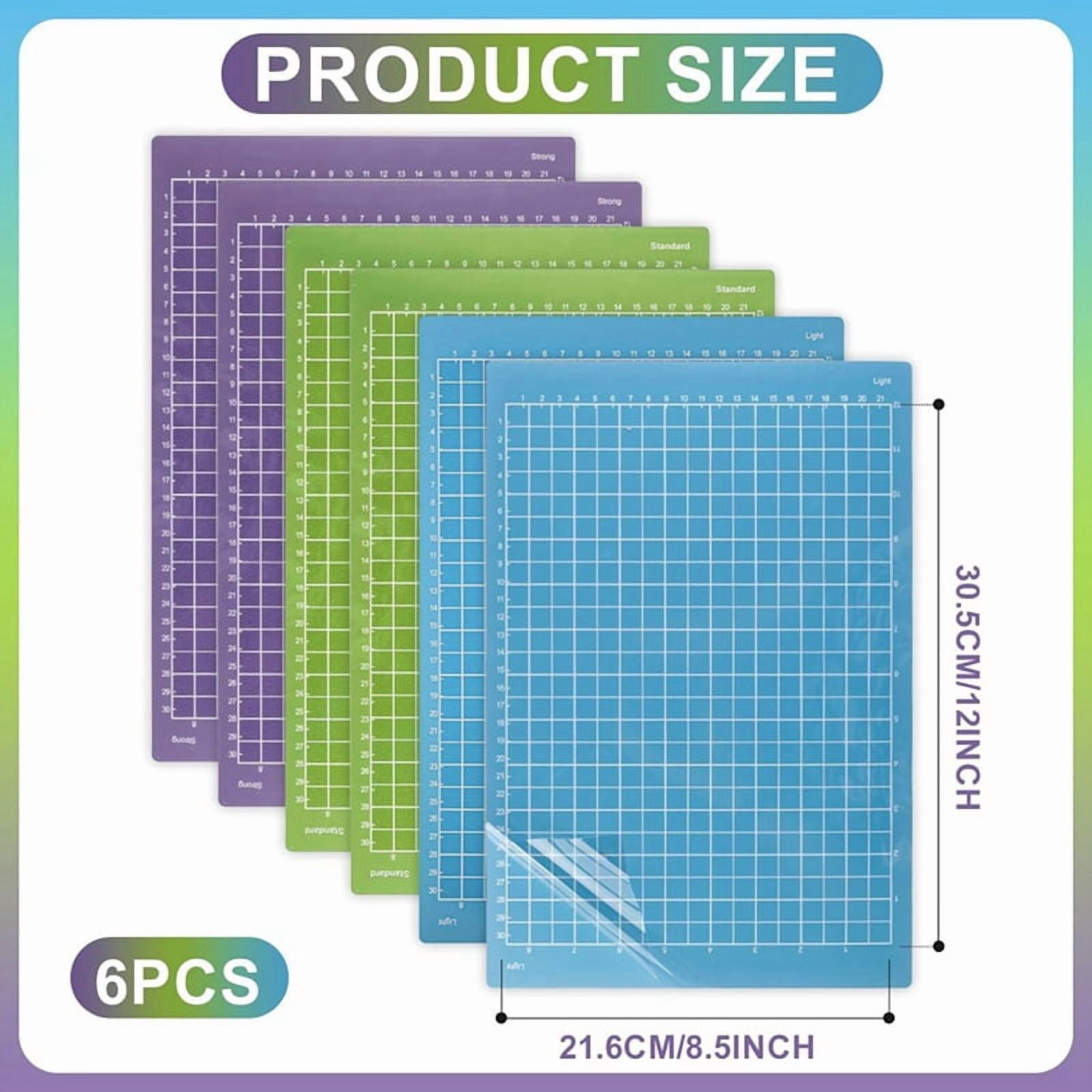 18PCS 8.5x12in Cutting Mat for  Joy Xtra (StandardGrip, LightGrip, StrongGrip), Reusable Cutting Mats