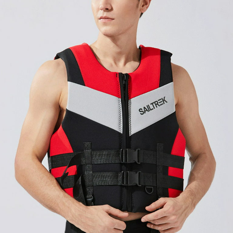 Neoprene Adults Life Jacket Safety Life Vest for Water Ski Fishing Life  Jackets 