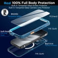 thumbnail image 2 of AICase Waterproof Case For iPhone 17 Pro Max iPhone Air iPhone 17 Pro iPhone 17 Shockproof Full Screen Cover Built-in Lens & Screen Protector Full Heavy Duty Protection Shockproof Dustproof, 2 of 20