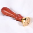 thumbnail image 3 of Vintage European Style Decorative Pattern Alphabet Sealing Wax Stampers Sealing Wax Stampers Letter H, 3 of 9