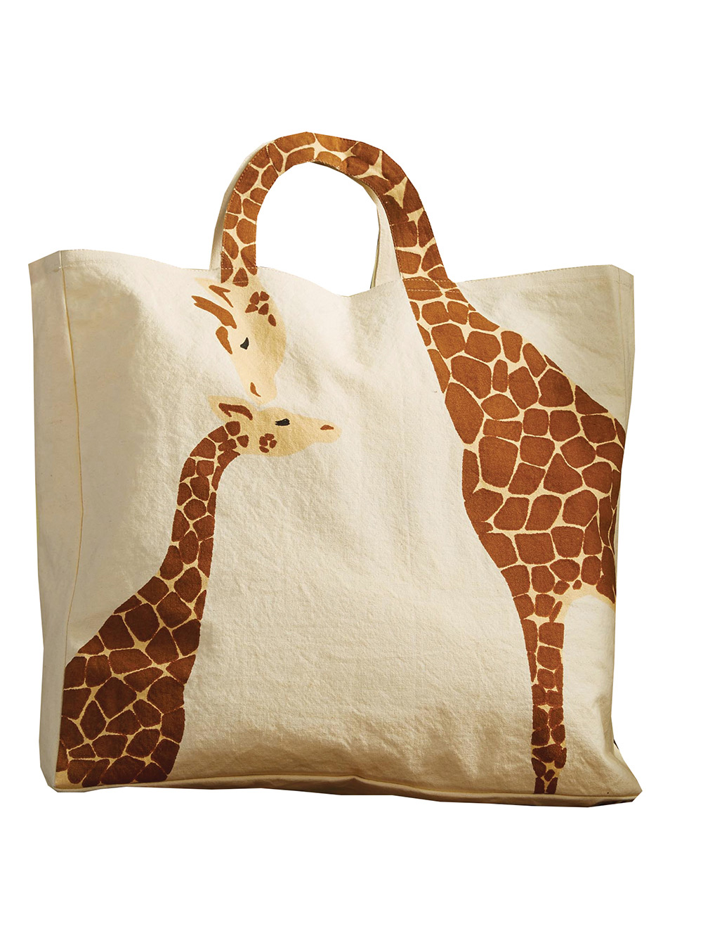 Download Signals - Women's Loving Giraffes Tote Bag - Natural ...