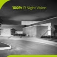 thumbnail image 5 of SANNCE Pan 350°, 100 ft 1080P Night Vision AHD PT Dome Security Camera, 5 of 11