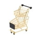 thumbnail image 1 of Mini carrito de compras de juguete para niños | Juguete de supermercado de juguete con bloques de madera giratorios de 360 grados | Juguete educativo de rol para niños pequeños, 1 of 4