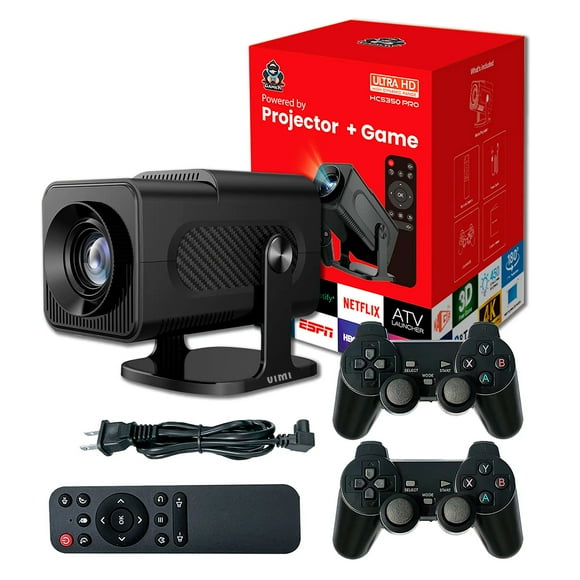 Proyector De Juegos Arcade Full HD VIMI Con Sistema Android Y Memoria De 64GB