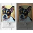 thumbnail image 2 of Chihuahua Black and Tan Ceramic Night Light, 2 of 2