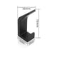 thumbnail image 2 of Gancho para abrigos YONGSHENG 5 piezas Aluminio Espacial Negro, 2 of 5