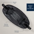 thumbnail image 4 of Bolsa organizadora ajustable para cochecito Itzy Ritzy, negra, 4 of 7