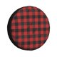 thumbnail image 1 of Fotbe Red Black Plaid Funda de Llanta de Repuesto con Estampado, Engrosada, Ajuste Universal para Jeep, Remolque, RV, SUV, Camión-14 inch, 1 of 6