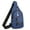 Blue, variant on Sling Backpack Crossbody Bag for Men Chest Bag Daypack Fanny Pack Hiking Traveling Daypack