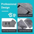 thumbnail image 3 of Dog Robe Dog Bathrobe Towel, Microfibre Dog Towel Robe Dog Drying Coat, Adjustable Dog Bath Robe Towel for Drying Dogs, 3 of 7