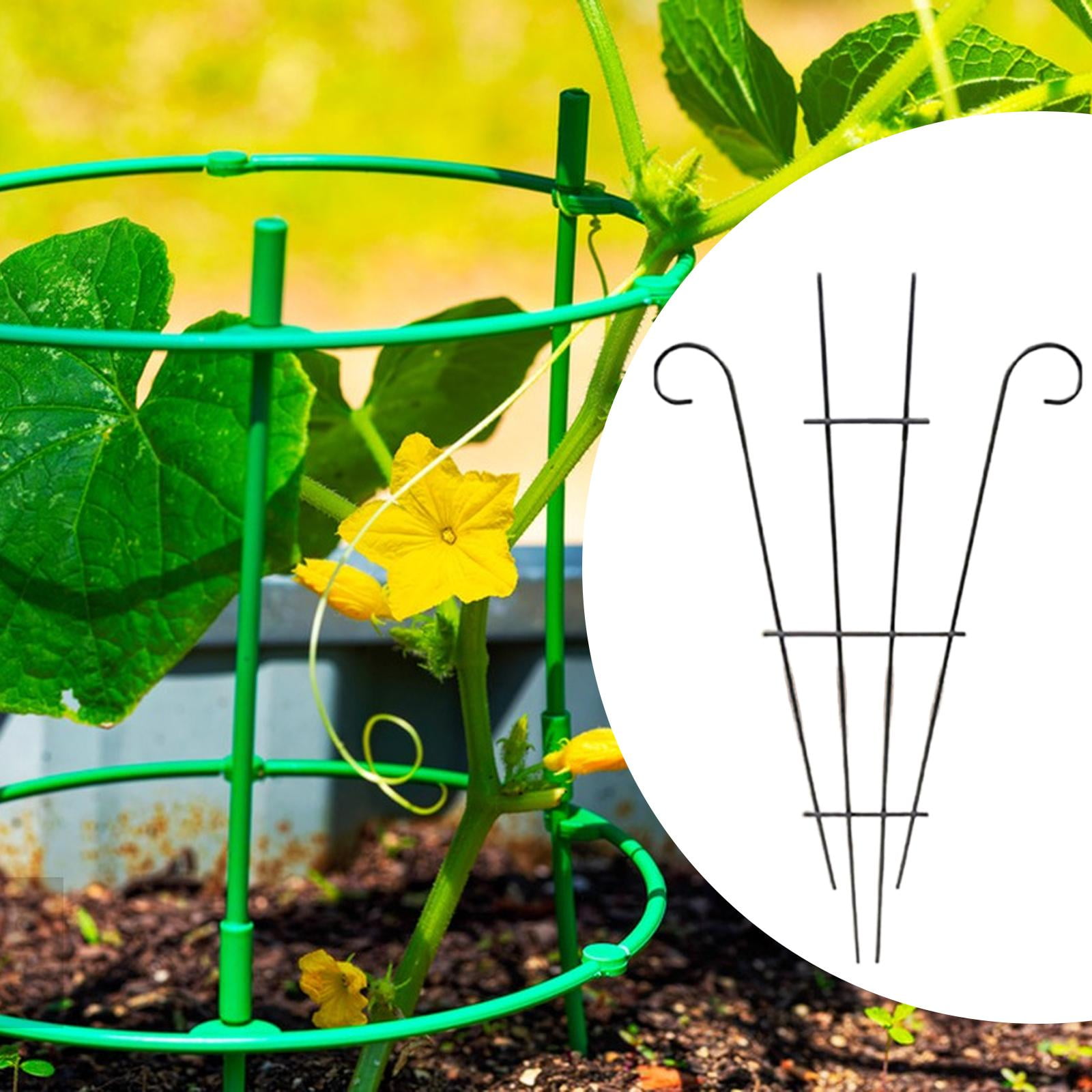 koolsoo Potted Plants Trellis Plant Flower Support for Backyard Indoor Outdoor Patio black