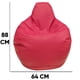 thumbnail image 2 of Sillón Puff Pera Lunics Mediano Rojo Puff Pera Med RJ, 2 of 4