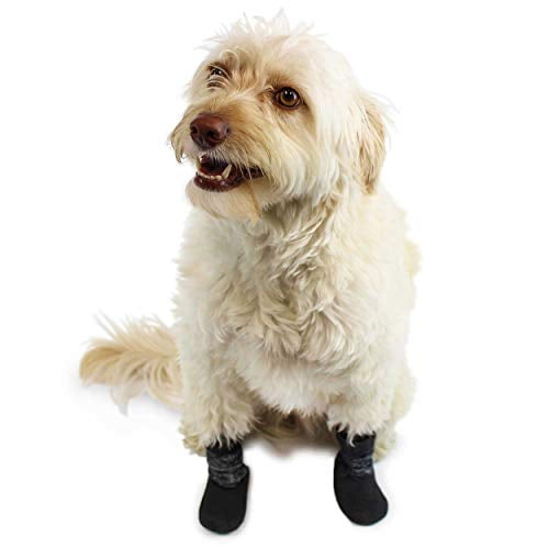 Walkin Dog Socks Anti Slip With Traction Waterproof Sole Boots For Hardwood Floors And Indoor Paw Protection Walkin Dog Socks Anti Slip With Traction Waterproof Sole Boots For Hardwood Floors And Indoor Paw Protection