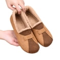 thumbnail image 5 of EKVAHL Flat Shoes for Women Dressy Casual Soft-Soled Versatile Round-Toe Splicing Plush Flats Round Toe Flat Shoes, 5 of 5